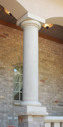 Cast Stone Column Photo CL 12 S