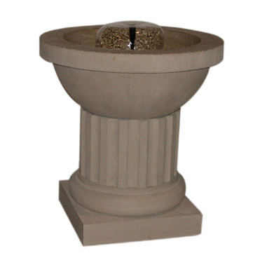 Cast Stone Fountain and Planter FT 1324-34