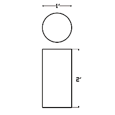 Cast Stone Column CL 12 S