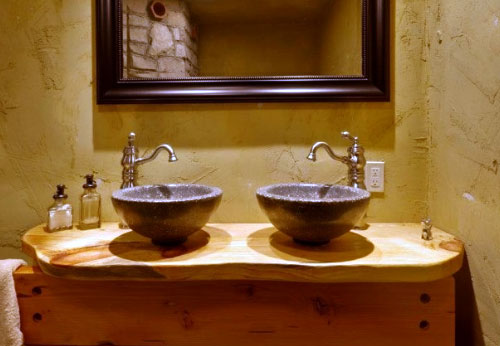 featured cast stone sink