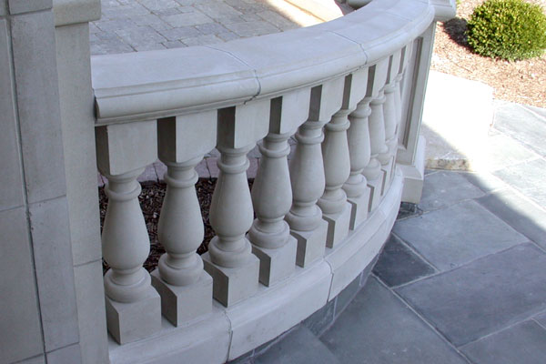 Balustrade Railing with radius