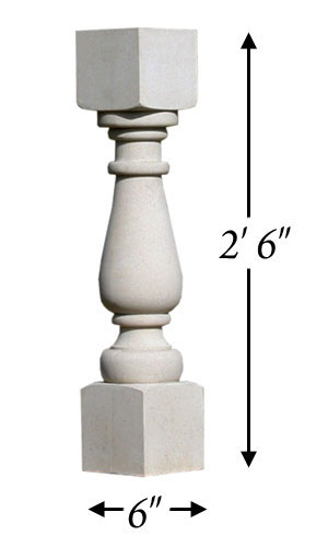 Cast Stone Baluster BL 101