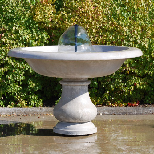 Cast Stone Fountain and Planter FT 1845