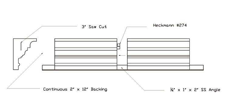 Cornice Recommended Attachment