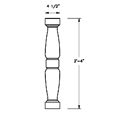 Cast Stone Baluster BL 141