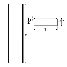 Cast Stone Coping CO 1214