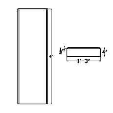 Cast Stone Coping CO 1515