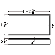 Cast Stone Block SK 105