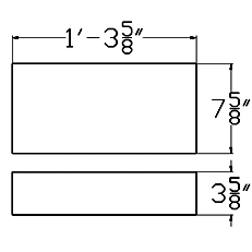 Cast Stone Block SK 415