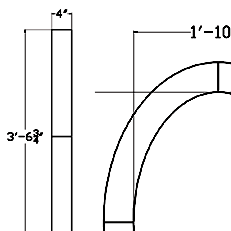 Cast Stone Surround SU 015